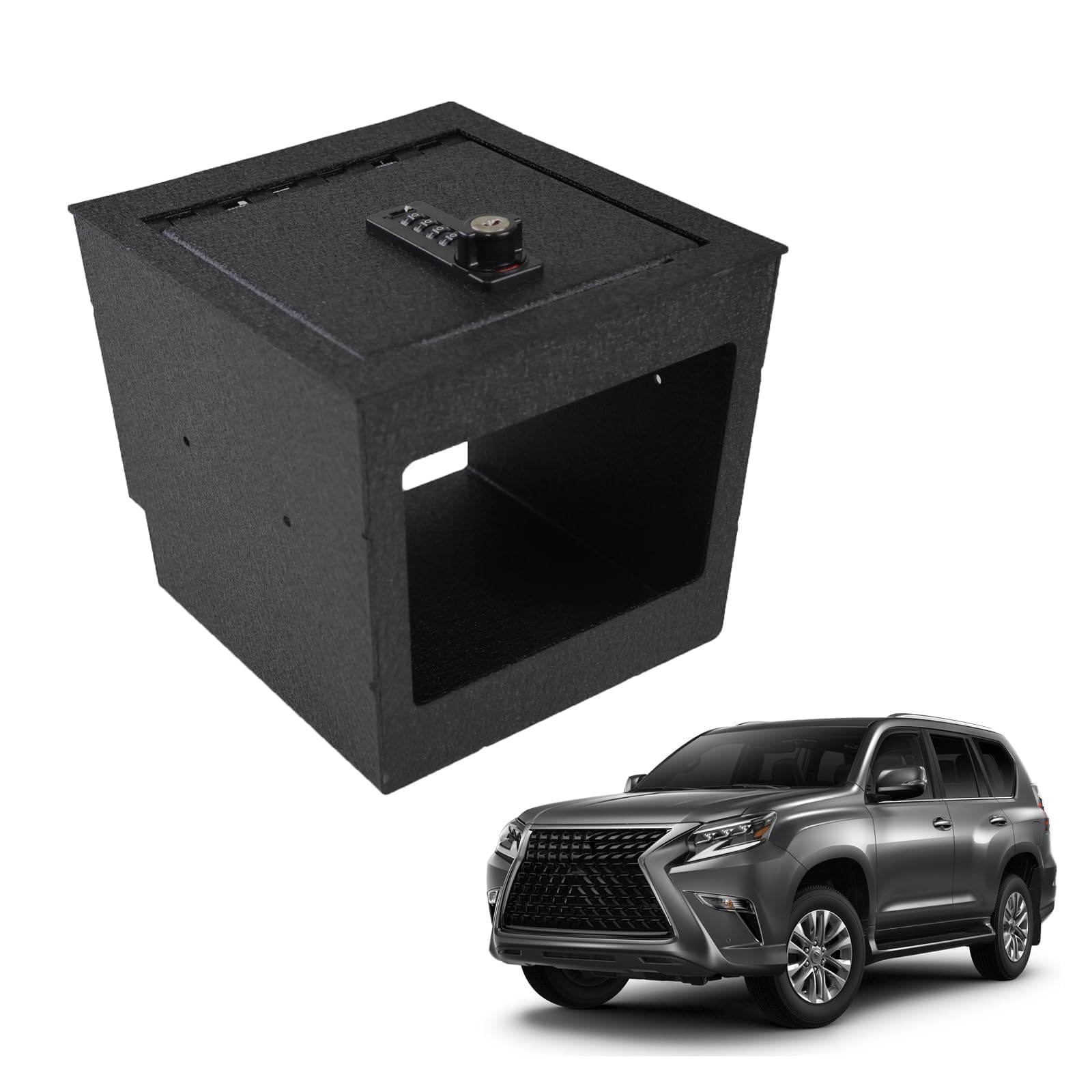 Amazon.com: KEREN Center Console Safe for Lexus GX550 w/o Cool Box
